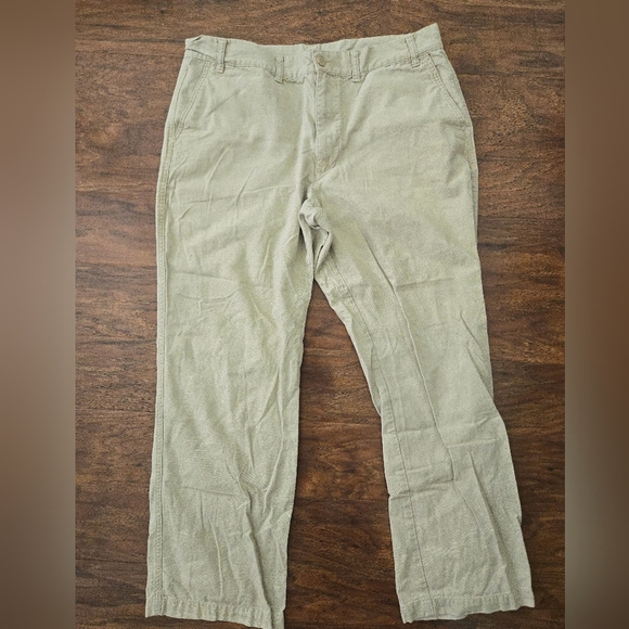 Patagonia Khaki Pants Tan Mens Size 36x28 Organic Cotton - Picture 1 of 6